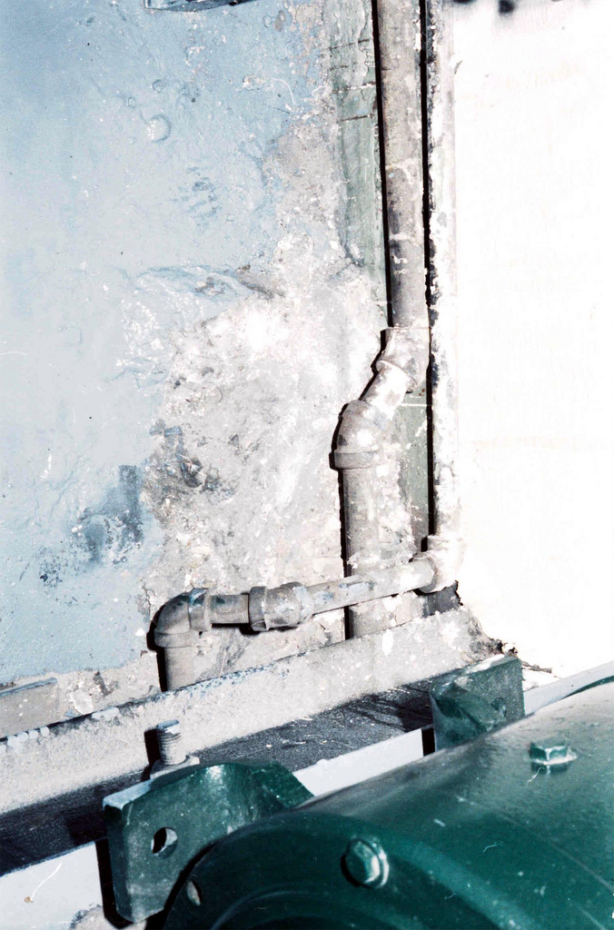 External corrosion · process line