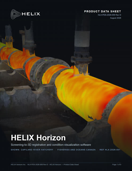 First page of HELIX Horizon